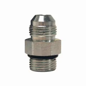 Dixon® 1231-10-12 O-Ring Boss, 7/8-14 x 1-1/16-12 Nominal, Male JIC x Male SAE, Steel, Domestic