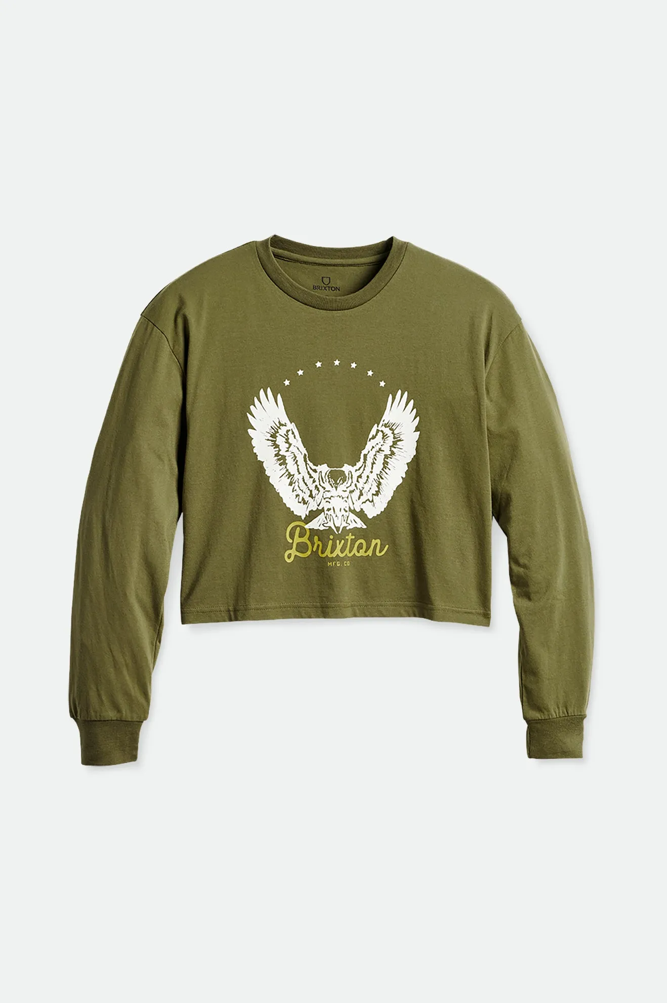 Freebird Women's L/S Skimmer Tee - Military Olive