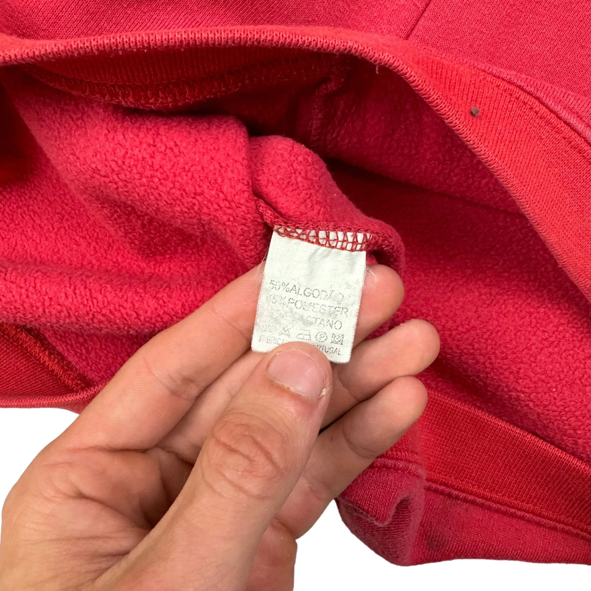 GAP 00's Athletic Spell Out Sweatshirt Red